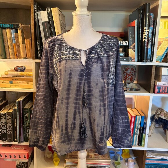 Lovestitch Tie Dye Blouse - Picture 1 of 4